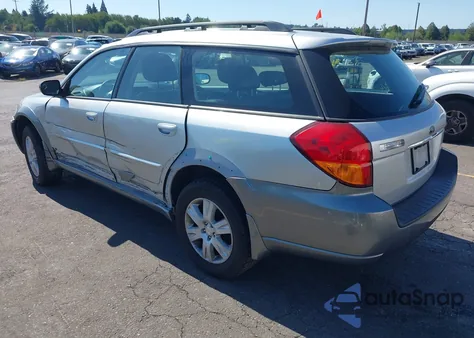 2006 Subaru Outback 2.5I Limited из США, поврежденный, VIN 4S4BP62C167364132